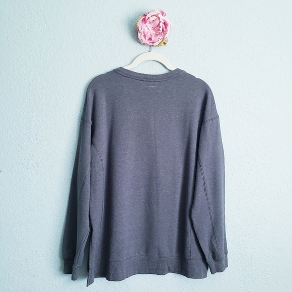 Wildfox Rainbow Easy Does It Gray Sweatshirt - Picture 8 of 8